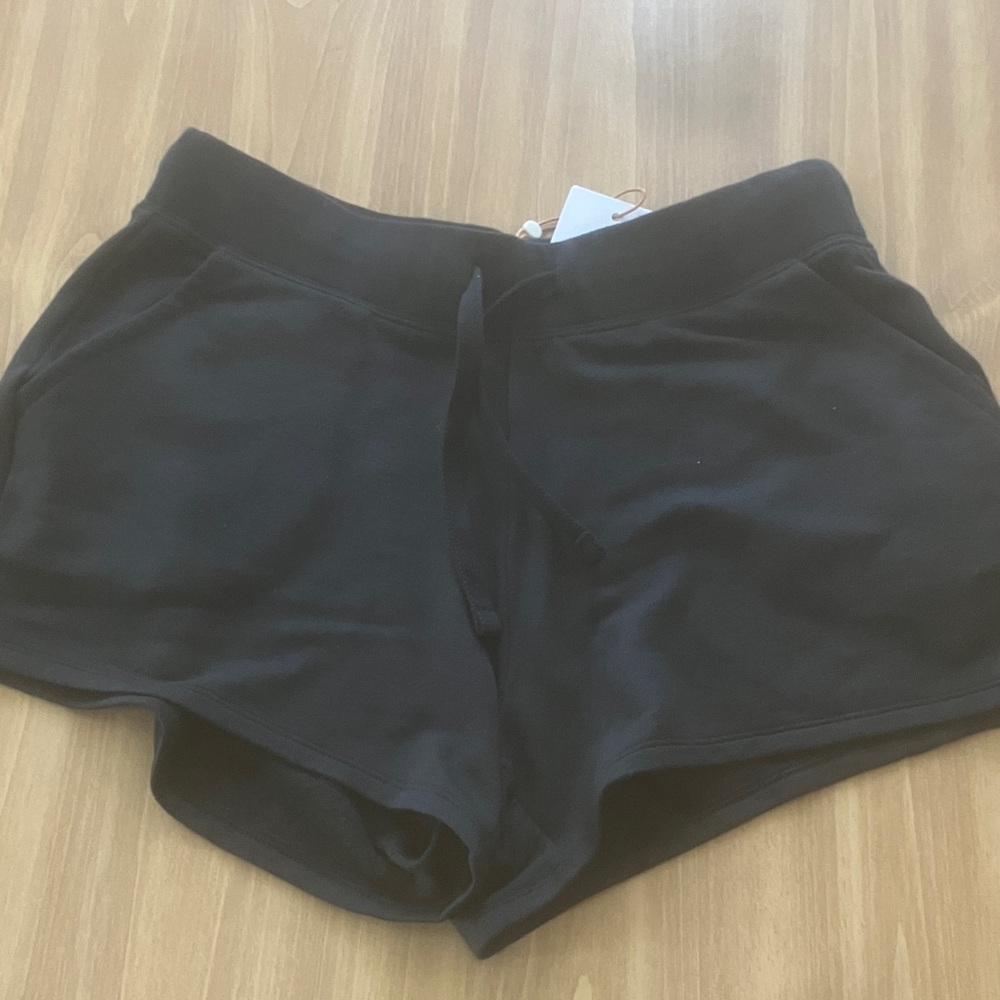 Women's Black Athletic Shorts